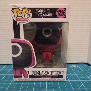 Funko POP Television Netflix Squid Game Round Masked Worker 1226 Vinyl Figure